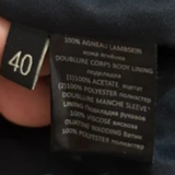 Veste en cuir Barbara Bui